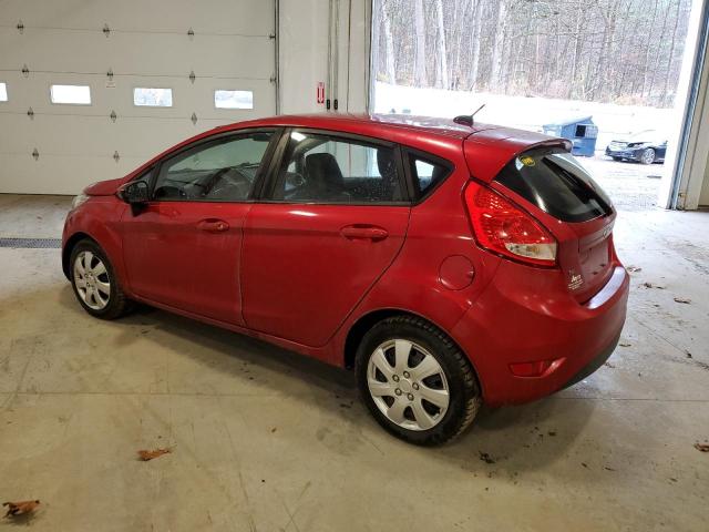 3FADP4EJ4CM117125 - 2012 FORD FIESTA SE RED photo 2