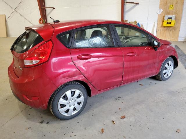 3FADP4EJ4CM117125 - 2012 FORD FIESTA SE RED photo 3