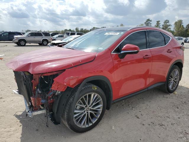 2T2HGCEZ6PC029652 - 2023 LEXUS NX 350 RED photo 1