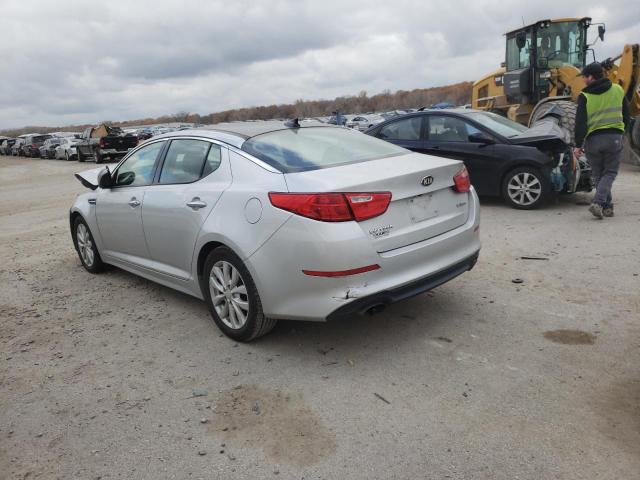 5XXGN4A76FG404723 - 2015 KIA OPTIMA EX GRAY photo 2