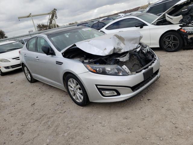 5XXGN4A76FG404723 - 2015 KIA OPTIMA EX GRAY photo 4