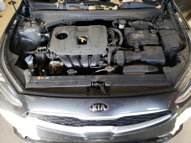 3KPF24AD8KE103965 - 2019 KIA FORTE FE GRAY photo 11