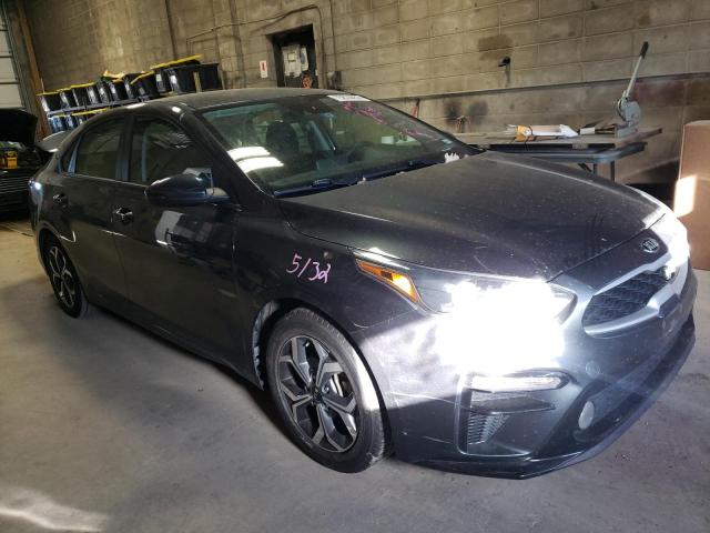 3KPF24AD8KE103965 - 2019 KIA FORTE FE GRAY photo 4