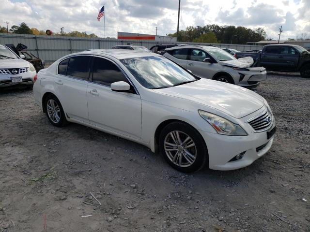 JN1CV6APXDM712269 - 2013 INFINITI G37 BASE WHITE photo 4