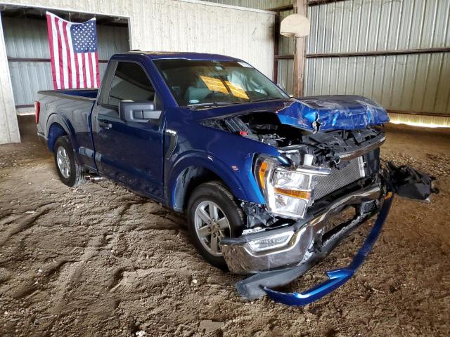 1FTMF1C51NKE24487 - 2022 FORD F150 BLUE photo 4