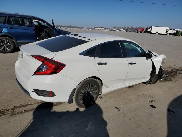 19XFC2F60LE209968 - 2020 HONDA CIVIC LX WHITE photo 3