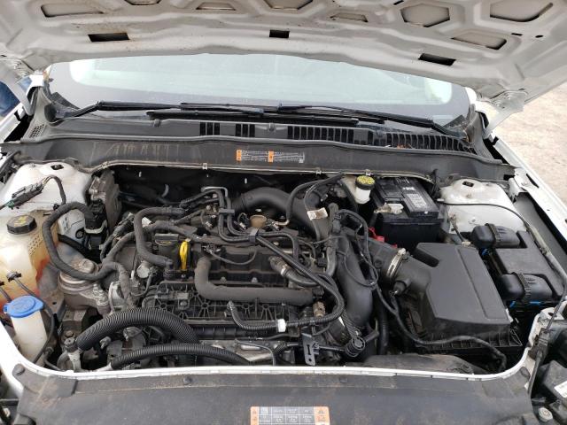 3FA6P0CD1KR265295 - 2019 FORD FUSION SEL WHITE photo 11