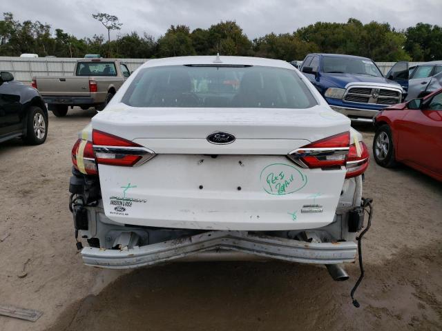 3FA6P0CD1KR265295 - 2019 FORD FUSION SEL WHITE photo 6