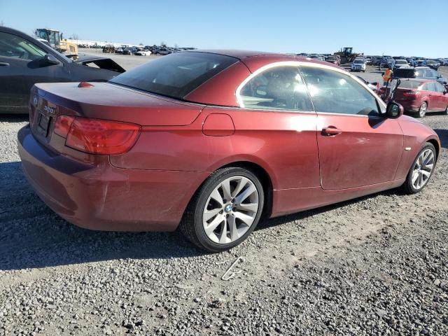 WBADW3C53BE538784 - 2011 BMW 328 I BURGUNDY photo 3