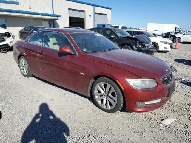 WBADW3C53BE538784 - 2011 BMW 328 I BURGUNDY photo 4