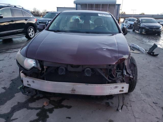 JH4CU2F64AC014331 - 2010 ACURA TSX MAROON photo 5