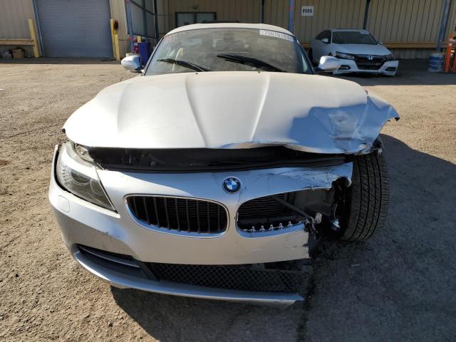 WBALL5C55DJ103677 - 2013 BMW Z4 SDRIVE28I WHITE photo 5