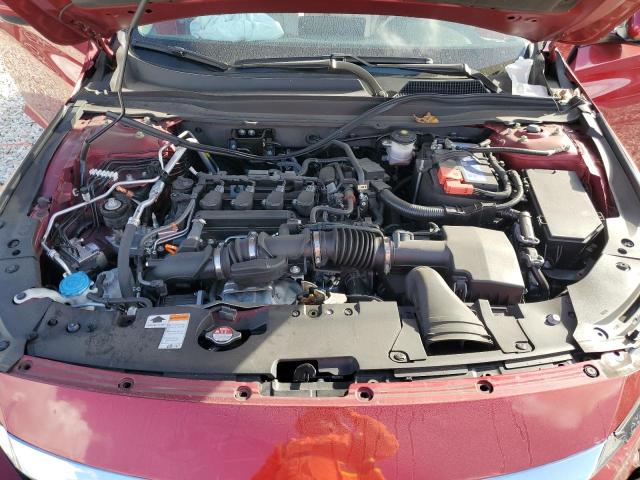 1HGCV1F16MA050908 - 2021 HONDA ACCORD LX RED photo 11