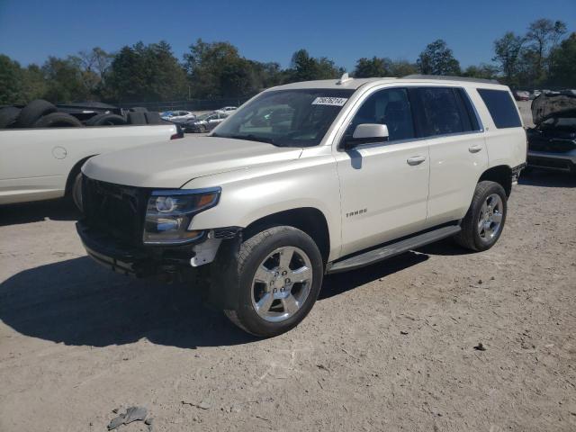 1GNSKBKC1FR718254 - 2015 CHEVROLET TAHOE K1500 LT WHITE photo 1