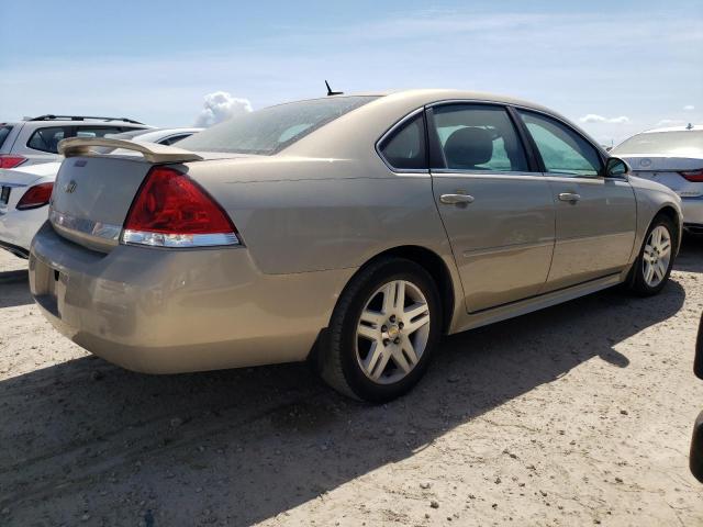 2G1WB5EN6A1258933 - 2010 CHEVROLET IMPALA LT TAN photo 3