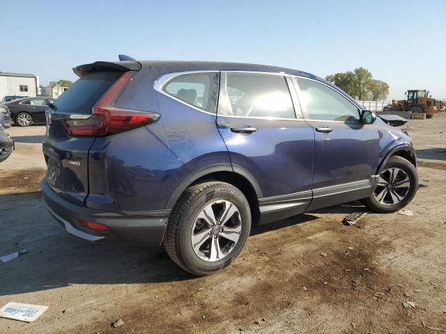 5J6RW2H27LL001814 - 2020 HONDA CR-V LX BLUE photo 3