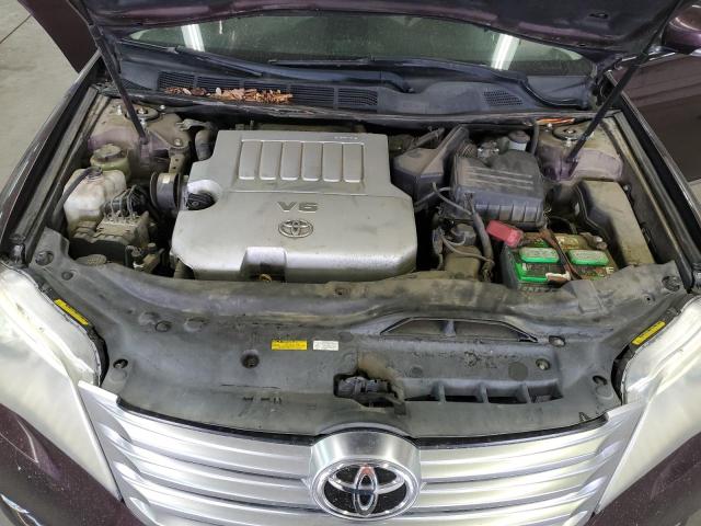 4T1BK3DB8BU377540 - 2011 TOYOTA AVALON BASE 勃艮第红 照片 11