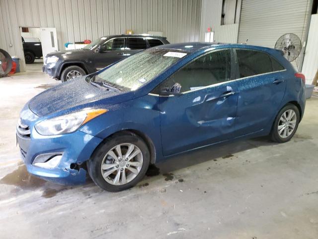 KMHD35LH9EU185068 - 2014 HYUNDAI ELANTRA GT BLUE photo 1