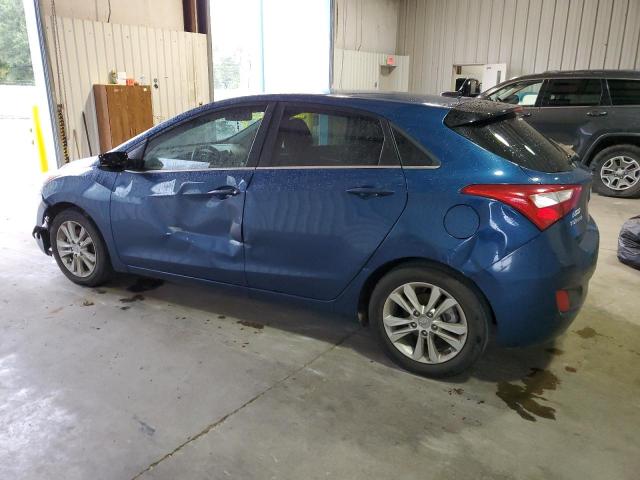 KMHD35LH9EU185068 - 2014 HYUNDAI ELANTRA GT BLUE photo 2