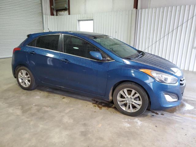 KMHD35LH9EU185068 - 2014 HYUNDAI ELANTRA GT BLUE photo 4