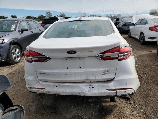 3FA6P0HD9LR146517 - 2020 FORD FUSION SE WHITE photo 6