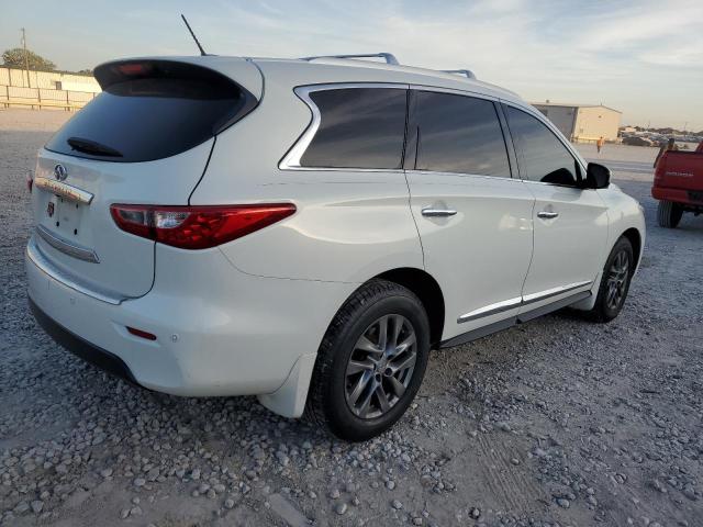 5N1AL0MN7DC304489 - 2013 INFINITI JX35 WHITE photo 3