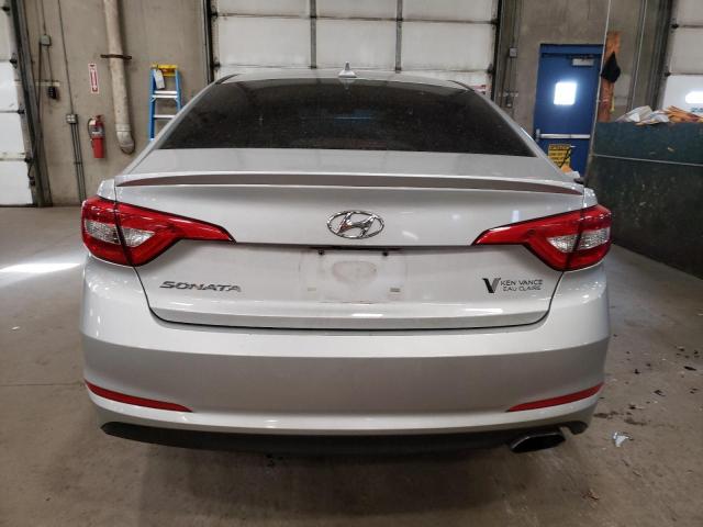 5NPE24AF8GH269905 - 2016 HYUNDAI SONATA SE SILVER photo 6