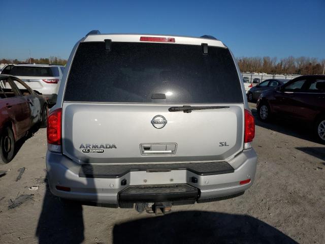 5N1AA0NC3CN614743 - 2012 NISSAN ARMADA SV SILVER photo 6