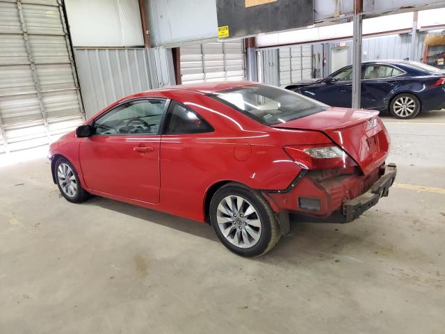 2HGFG1B84AH503155 - 2010 HONDA CIVIC EX RED photo 2