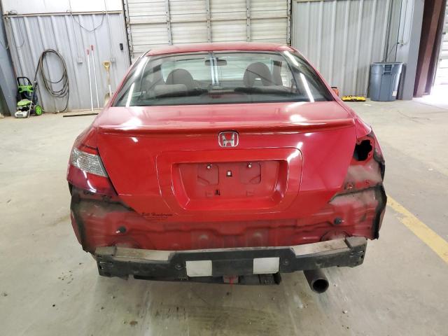 2HGFG1B84AH503155 - 2010 HONDA CIVIC EX RED photo 6