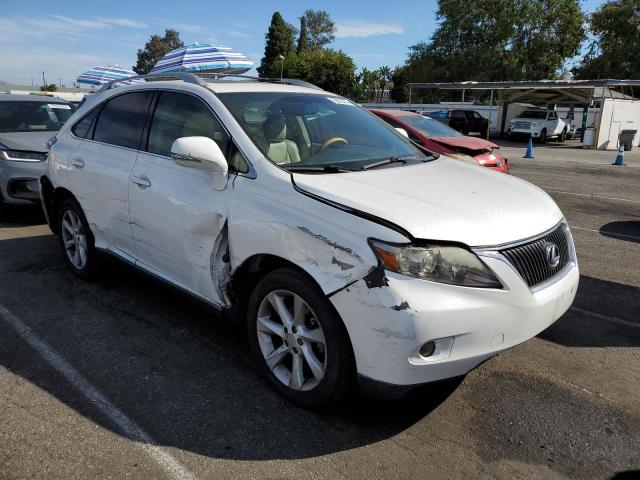 2T2ZK1BA2BC043269 - 2011 LEXUS RX 350 WHITE photo 4