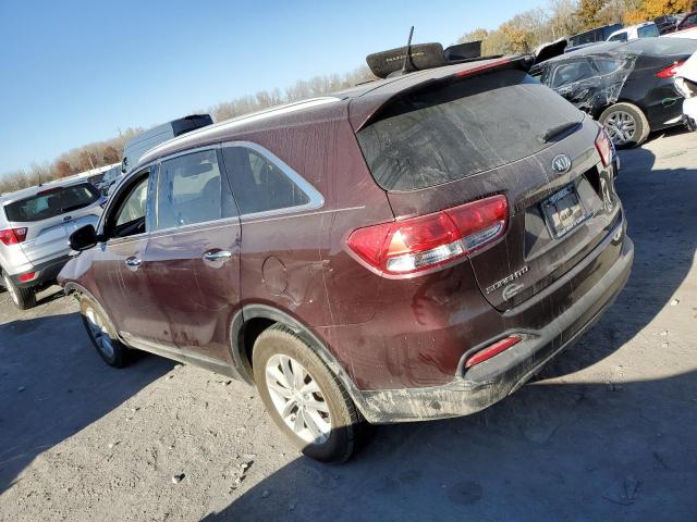 5XYPGDA52JG408510 - 2018 KIA SORENTO LX BURGUNDY photo 2