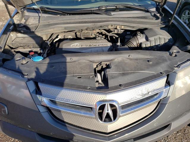 2HNYD282X7H004243 - 2007 ACURA MDX GRAY photo 12