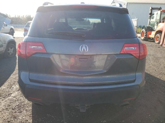 2HNYD282X7H004243 - 2007 ACURA MDX GRAY photo 6