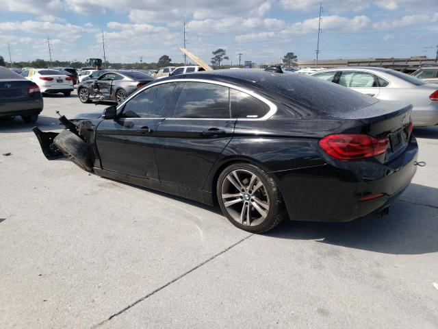 WBA4J1C56KBU67374 - 2019 BMW 430I GRAN COUPE BLACK photo 2
