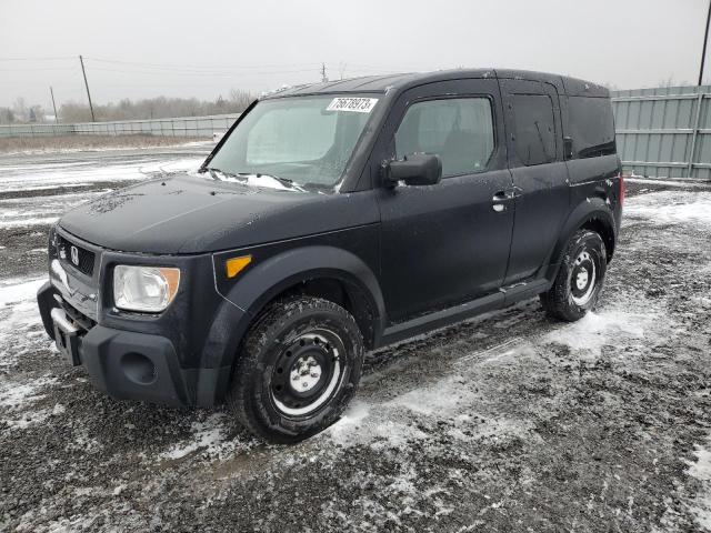 5J6YH18716L800357 - 2006 HONDA ELEMENT EX BLACK photo 1