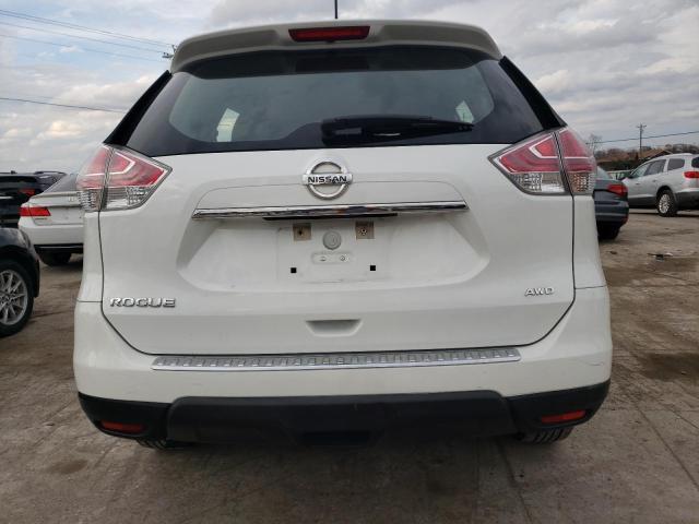 KNMAT2MV1FP566679 - 2015 NISSAN ROGUE S WHITE photo 6