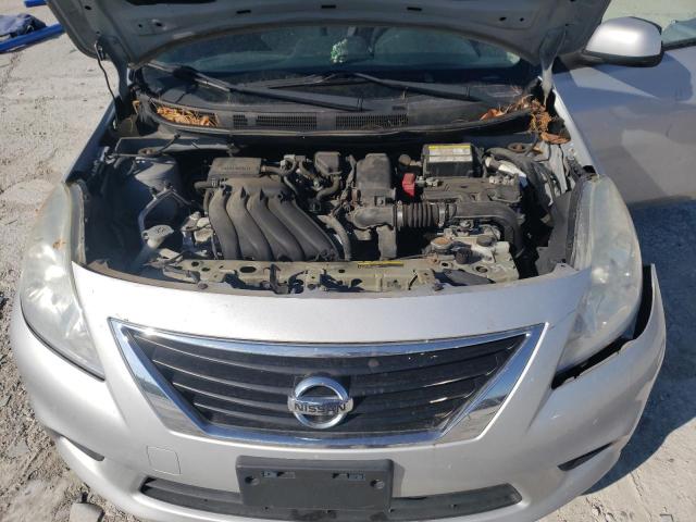 3N1CN7AP3DL873143 - 2013 NISSAN VERSA S SILVER photo 11