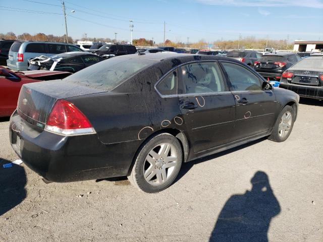 2G1WG5E39D1250278 - 2013 CHEVROLET IMPALA LT BLACK photo 3