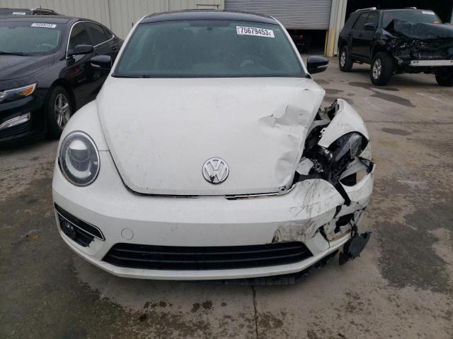 3VWVT7AT9DM690765 - 2013 VOLKSWAGEN BEETLE TURBO WHITE photo 5