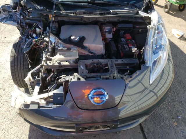 1N4AZ0CP8DC415760 - 2013 NISSAN LEAF S CHARCOAL photo 11