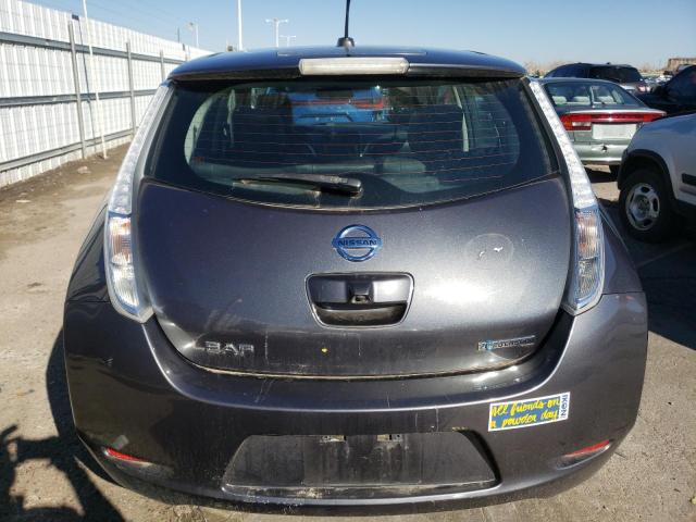 1N4AZ0CP8DC415760 - 2013 NISSAN LEAF S CHARCOAL photo 6