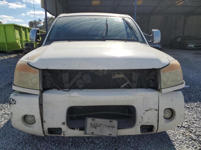 1N6BA0EK3CN303925 - 2012 NISSAN TITAN S WHITE photo 5