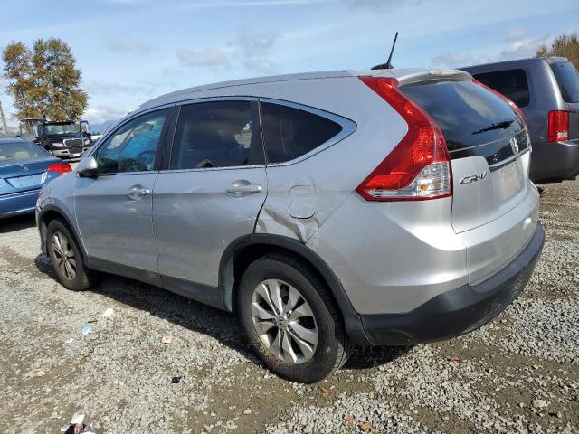 2HKRM4H76EH679741 - 2014 HONDA CR-V EXL SILVER photo 2