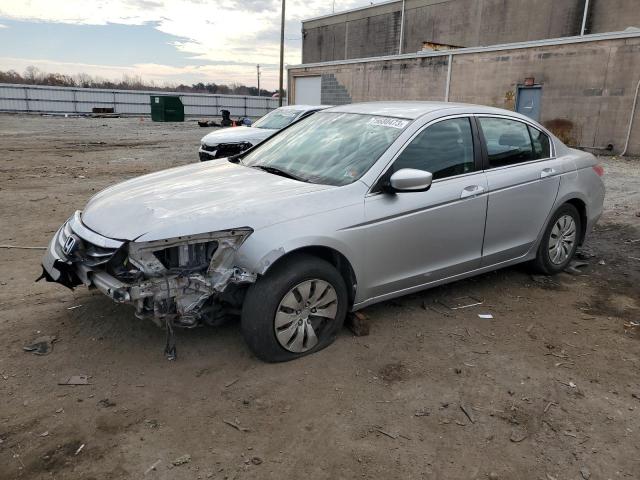 1HGCP2F33BA022773 - 2011 HONDA ACCORD LX SILVER photo 1