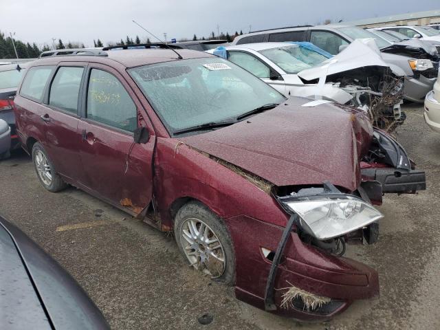 1FAHP36N67W192203 - 2007 FORD FOCUS ZXW MAROON photo 4