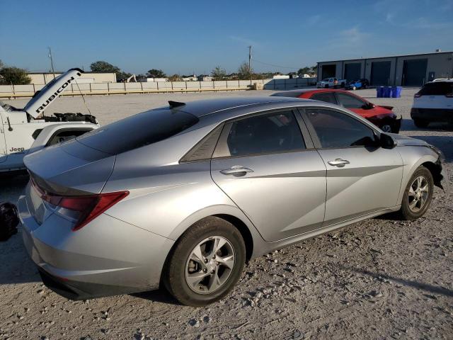 5NPLL4AG5MH052157 - 2021 HYUNDAI ELANTRA SE SILVER photo 3