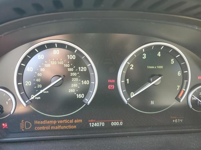 WBASP4C53BC341880 - 2011 BMW 550 XIGT BLUE photo 9