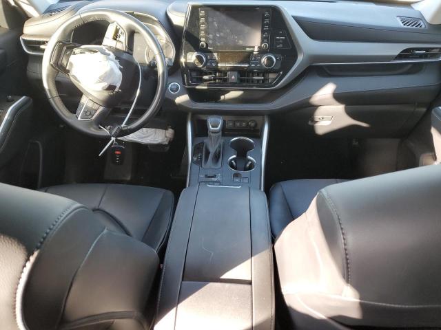 5TDHZRBH3LS519349 - 2020 TOYOTA HIGHLANDER XLE GRAY photo 8