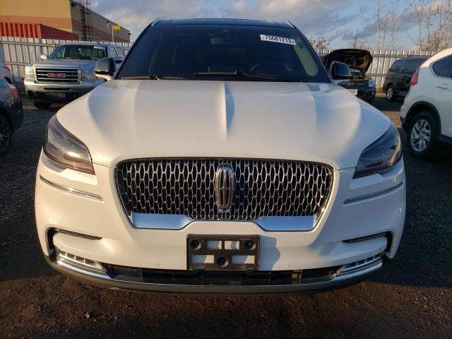 5LM5J7XC2LGL07623 - 2020 LINCOLN AVIATOR RESERVE WHITE photo 5